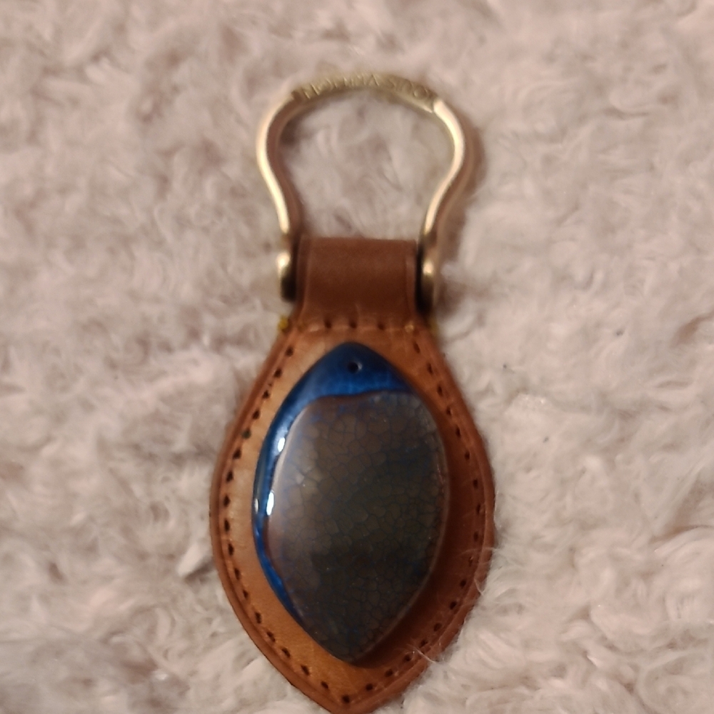 Upcycled LV Bagcharm